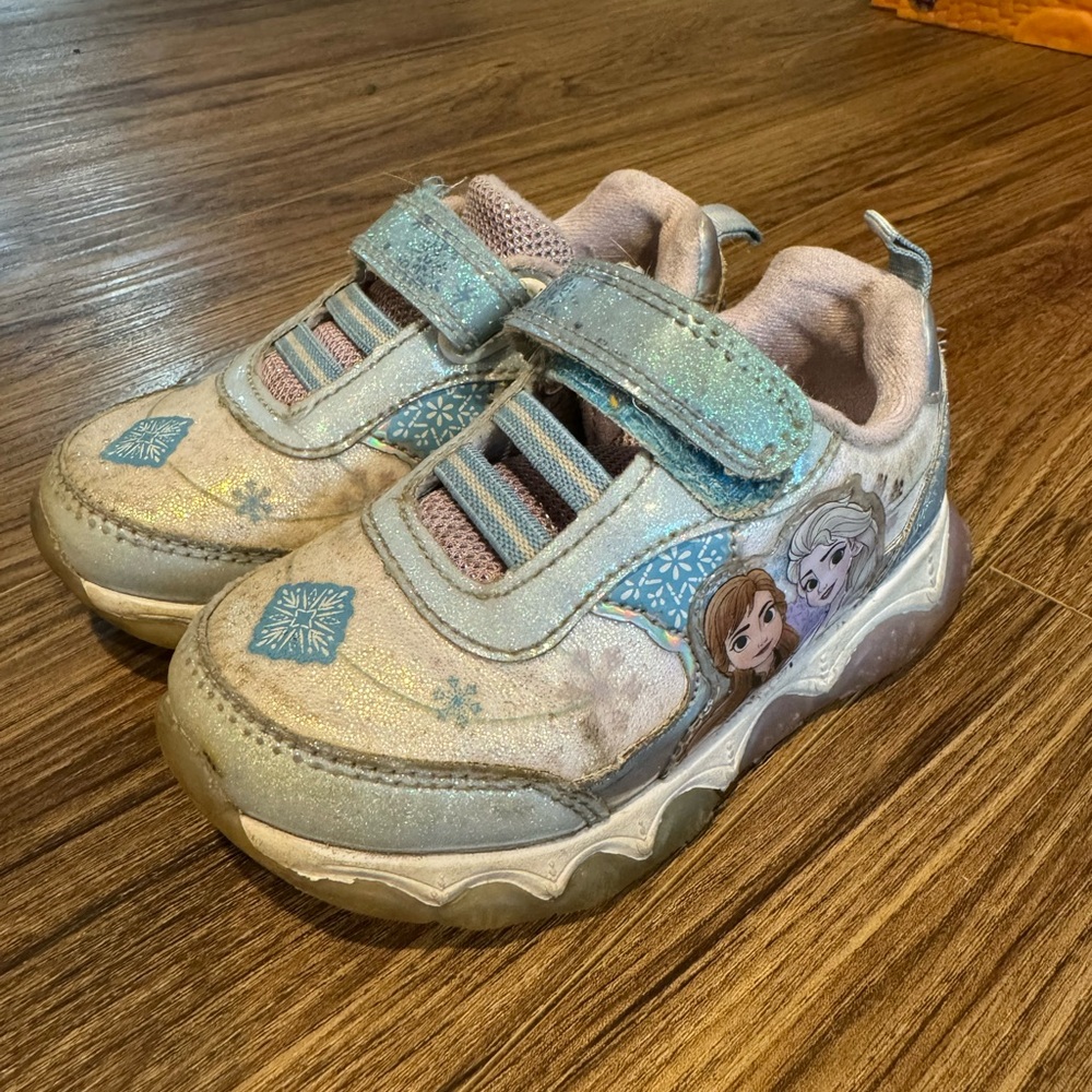 Frozen Kids Shoes with Velcro Straps